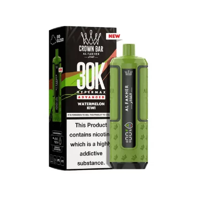 Al Fakher 30K Hypermax Prefilled Pod Kit Watermelon Kiwi - Strength#20mg