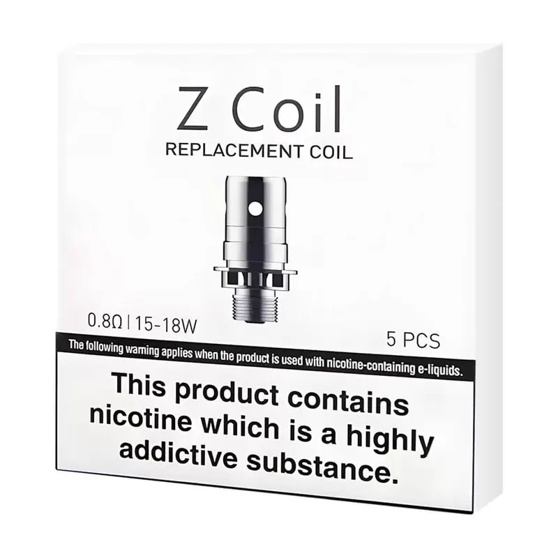 Innokin Zenith Coils - Ohm#0.48 Ohm Z - 5 Pack>0.5 Ohm Z - 5 Pack>0.8 Ohm - 5 Pack>1.2 Ohm - 5 Pack>1.6 Ohm - 5 Pack