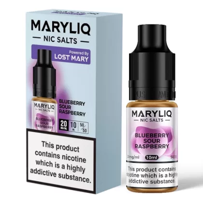 Blueberry Sour Raspberry Mary Liq Nic Salts e Liquid 10ml – TPD - Vapestorm Co