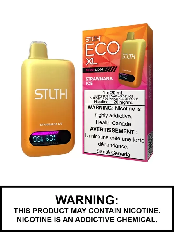 Strawnana Ice STLTH ECO XL Disposable Vape