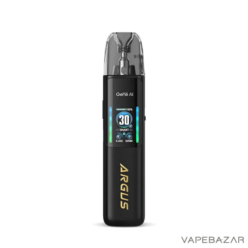 VooPoo Argus G2 Podsystem – Spray Black - Pod Kit / 1100 mAh / 3 ml / USB-C / Spray Black - Image 3