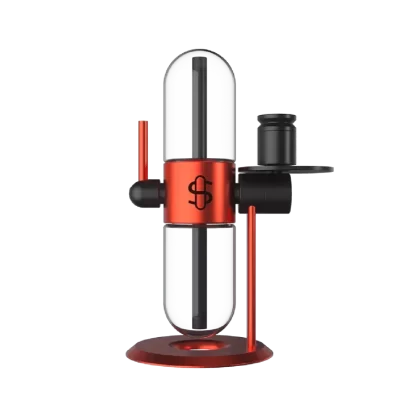 Stundenglass Glass Gravity Infuser-$40 OFF - Color#Black>Tyson 2.0>Pink>Dr.Greenthumbs>Cookies