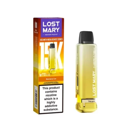 Banana Ice Lost Mary Nera 15K Prefilled Pods