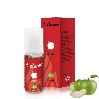 A Steam 10ML Eliquid Box of 10 - Raspberry / 12MG