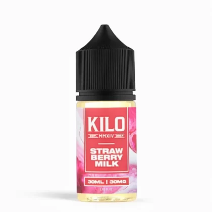 Kilo Salt – Strawberry Milk 30mL Salt Nicotine E-Juice - Vape Product, Vape Product