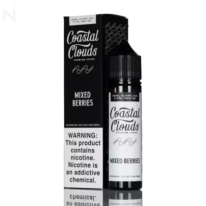 Coastal Clouds E-Liquid - Mixed Berries - 60mL - 6mg