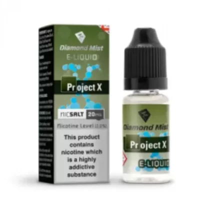 Project X Nic Salt by Diamond Mist 20mg 10ml