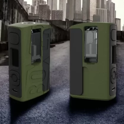 Boxer Classic DNA100C Boro Box Single 2X700 Mod - Color#Black>Green>Olive Green>Platinum>Blue>Orange>Purple>Red (5A3F1E)