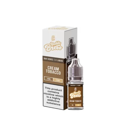 Ohm Brew Double Brew Cream Tobacco 10ml Nic Salt E-Liquid - 5mg