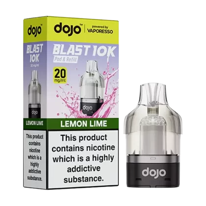 Lemon Lime Dojo Blast 10K Refill Pack - Ecigwizard