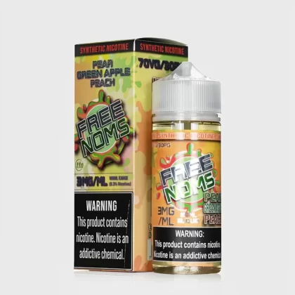 Freenoms Pear Green Apple Peach E-Liquid 120mL