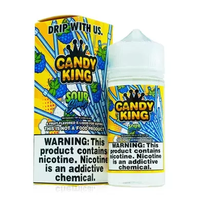 Sour Straws Candy King 100mL - Bottle Size#100mL>0mg>3mg>6mg