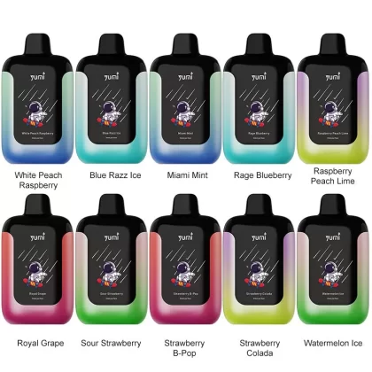 YUMI Spaceman 50K Puffs Disposable Kit - Strawberry B-Pop / 50mg / CN-SZ Warehouse