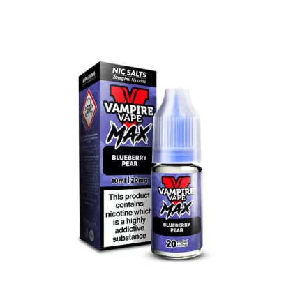 Vampire Vape MAX Blueberry Pear Nic Salt E-Liquid 10ml - 10mg