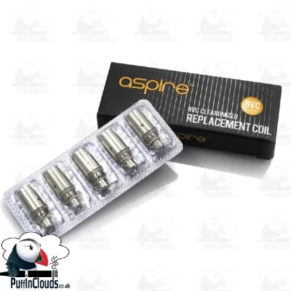 Aspire BVC Coils (5 Pack) – Multi Tank Compatible