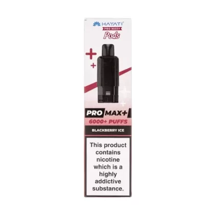 Blackberry Ice Pro Max Plus Prefilled Pod + Refill by Hayati - Ecigdepot