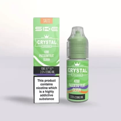 SKE Crystal Nic Salt Kiwi Passionfruit Guava E-liquid
