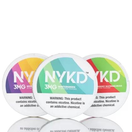 NYKD Nicotine Pouches - Crisp Mint 3mg