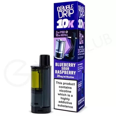 Blueberry Sour Raspberry Double Drip 10K Refill Pod