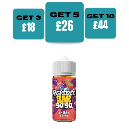 Perfect Bar 100ML Eliquid Shortfill - £6.99 or 3 for £18 - Kiwi Passionfruit Guava