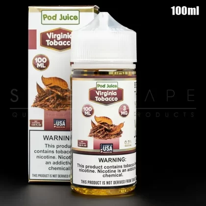 Pod Juice – Virginia Tobacco Eliquid 100ml