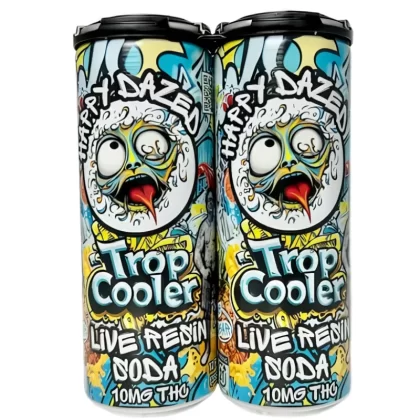 Happy Dazed Live Resin Soda 4-pack