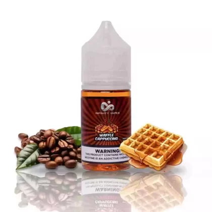 Infinity Salt – Waffle Cappuccino Ice 30ml - Vapebazaar Pk