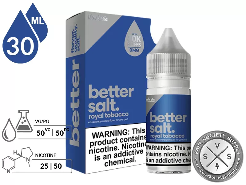 Royal Tobacco Better Salt 30ml - Image 2
