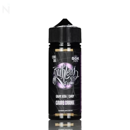 Ruthless Original E-Liquid - Grape Drank - 120mL - 3mg