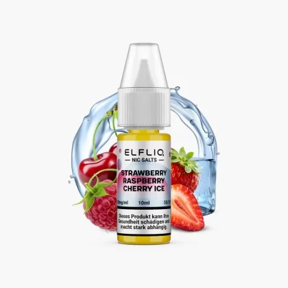 ELFLIQ Strawberry Raspberry Cherry Ice (5mg) | ELFBAR Liquid