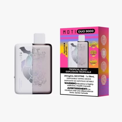 Moti Duo 9000 Puffs Disposable Vape – Tropical Blast