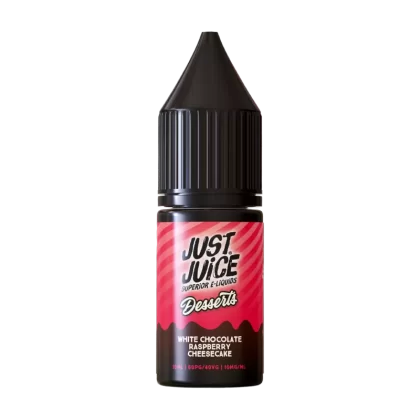 White Chocolate Raspberry Cheesecake Nic Salt by Just Juice Dessert - 20mg - Vape Product (7AC526)