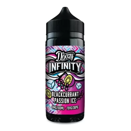 Blackcurrant Passion Ice Doozy Infinity 100ml 70/30 Shortfill E Liquid
