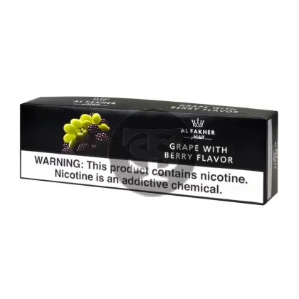 Al Fakher Grape With Berry Hookah Shisha 10 Packs of 50g