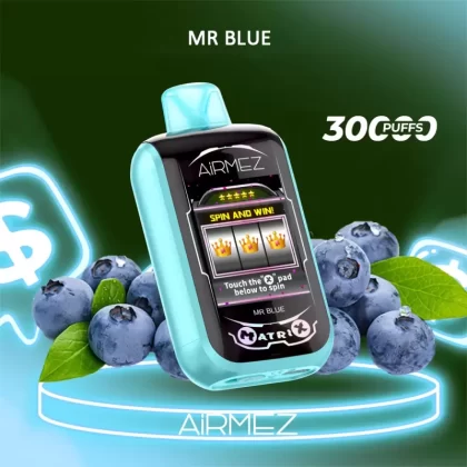 Airmez Matrix Pro 30000 Puffs – Mr Blue - Vape Store