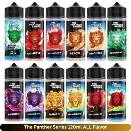 The Panther Series 120ml ALL Flavor With Ice & Without Ice