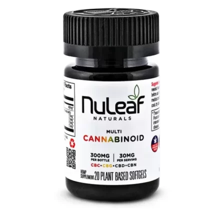 Nuleaf Naturals – CBD Capsules Full Spectrum Multicannabinoid Softgels