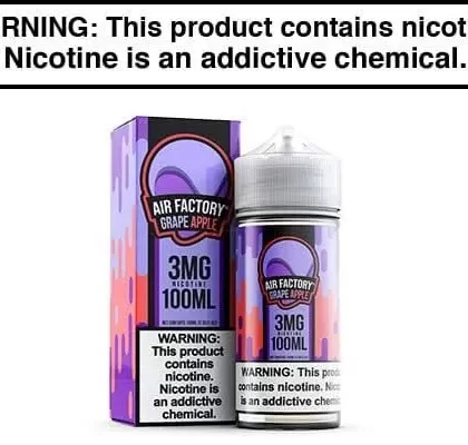 GRAPE APPLE BY AIR FACTORY 100ML - Vapejuice