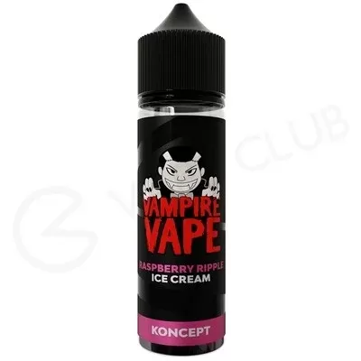 Raspberry Ripple Ice Cream Shortfill E-Liquid by Vampire Vape 50ml