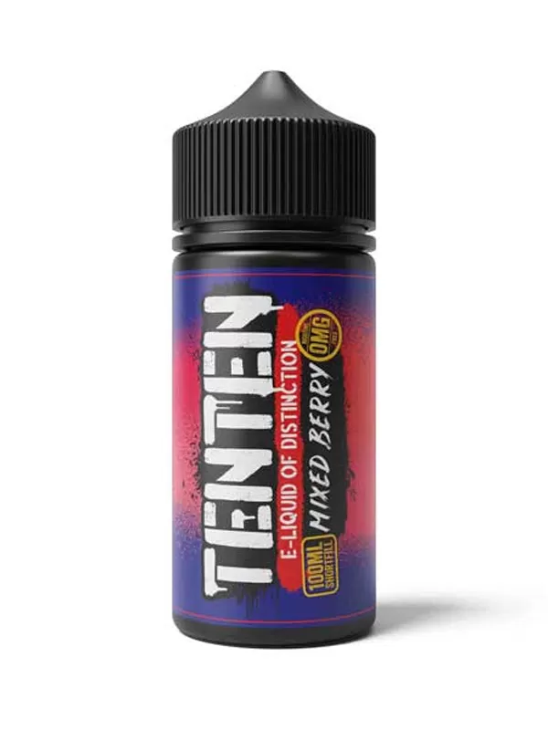 Mixed Berry TenTen E Liquid 120ml - 3mg