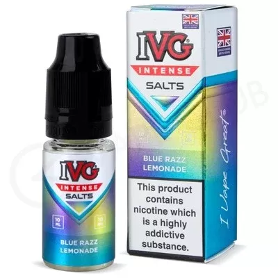 Blue Razz Lemonade E-Liquid by IVG Intense Salts