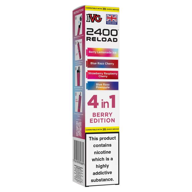 Berry Edition IVG 2400 Refill Pods - Vapeshop Co