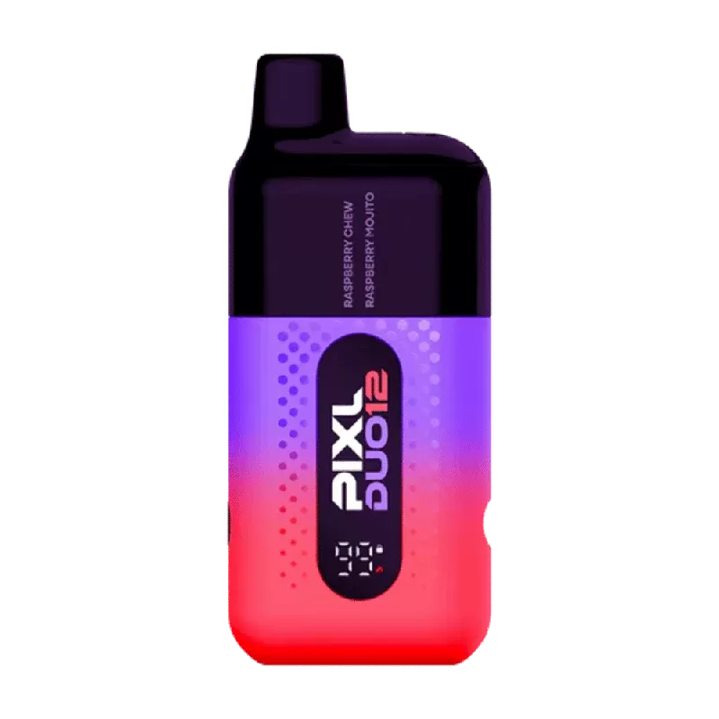 PIXL Duo 12 Prefilled Pod Vape Kit Raspberry Edition - Ejuicewarehouse