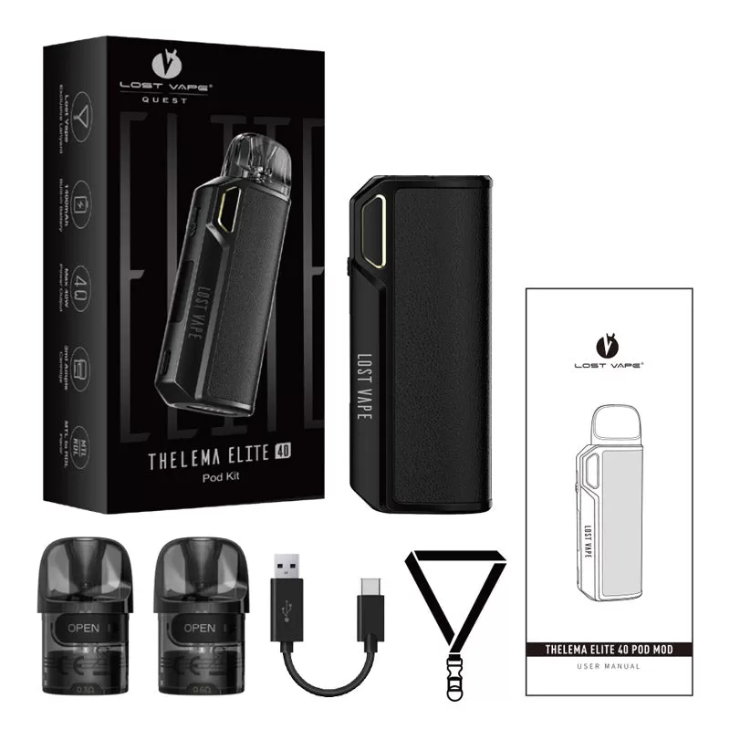 Lost Vape Thelema Elite 40 Pod Kit 1400mAh - Image 3