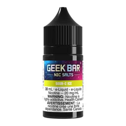 Geek Bar Salt Nic E-Liquid - Sour-C Ice 30ml - 20mg/ml