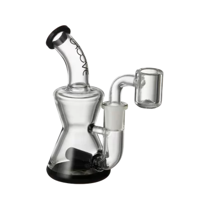 Groove Mini Hourglass Rig - color#clrblk~config#us (CD0A97)