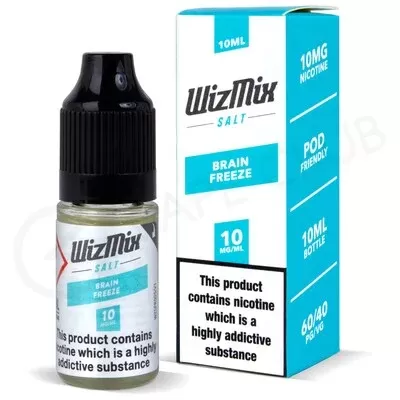 Brain Freeze Nic Salt E-liquid by Wizmix