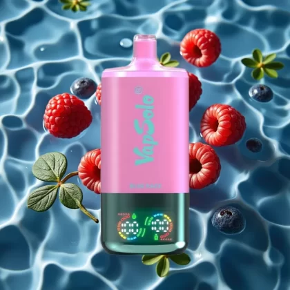 VapSolo Triple 30000 Puffs Blue Razz Disposable Vape with 40ml E-Liquid & Type-C Charging - Bangvapeaustralia