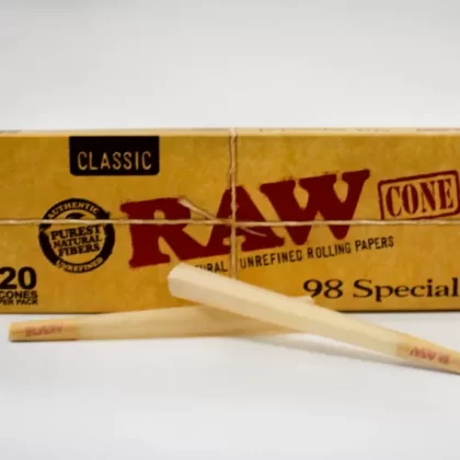 RAW- 20PK 98 SPECIAL CONES