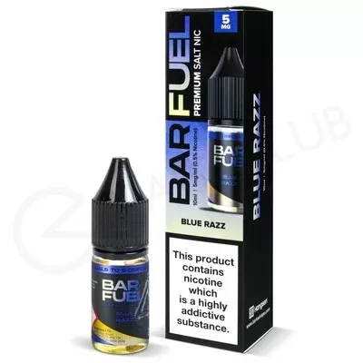 Blue Razz Nic Salt E-Liquid by Bar Fuel